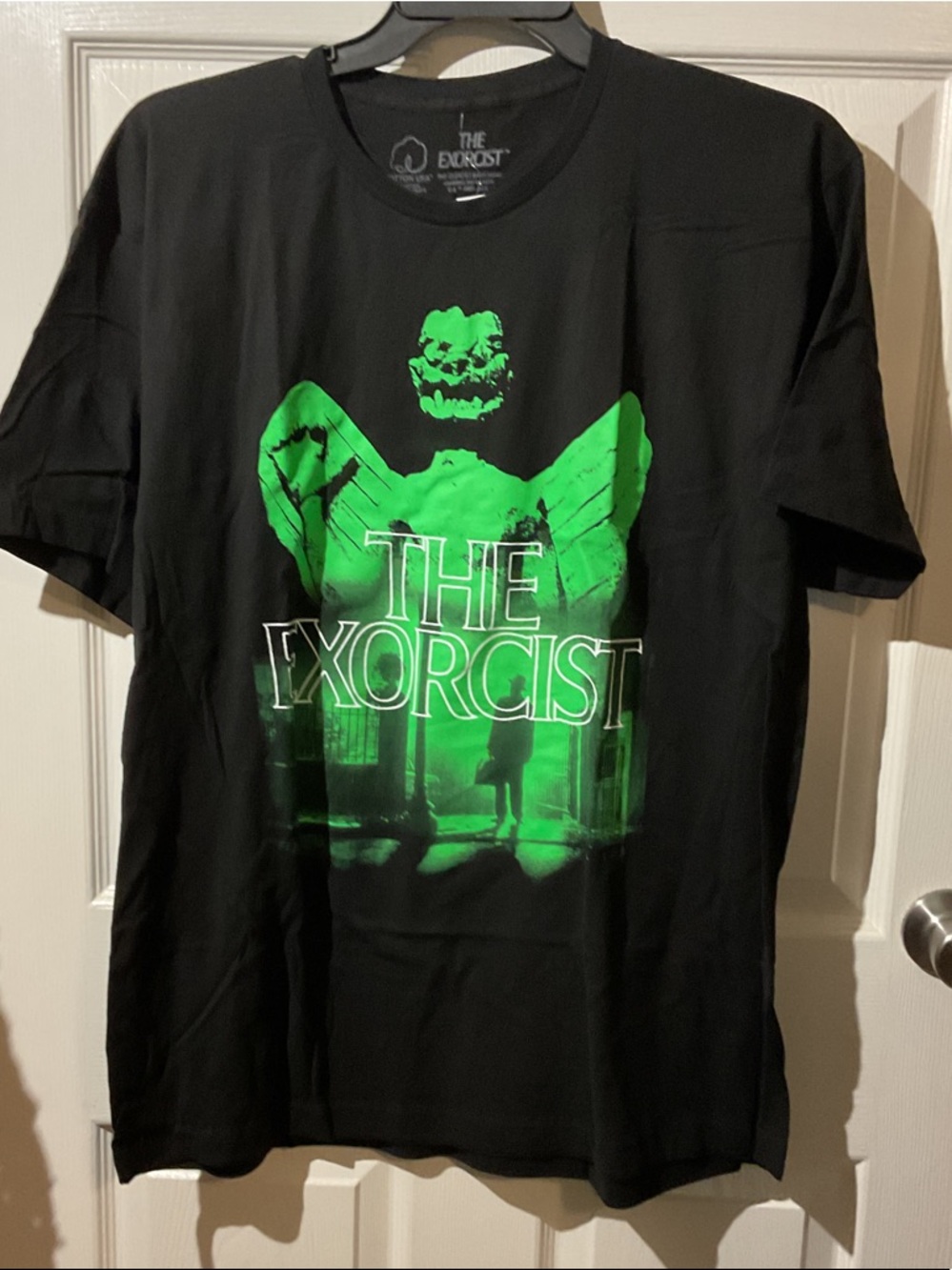 NWT Black The Exorcist Graphic Tee